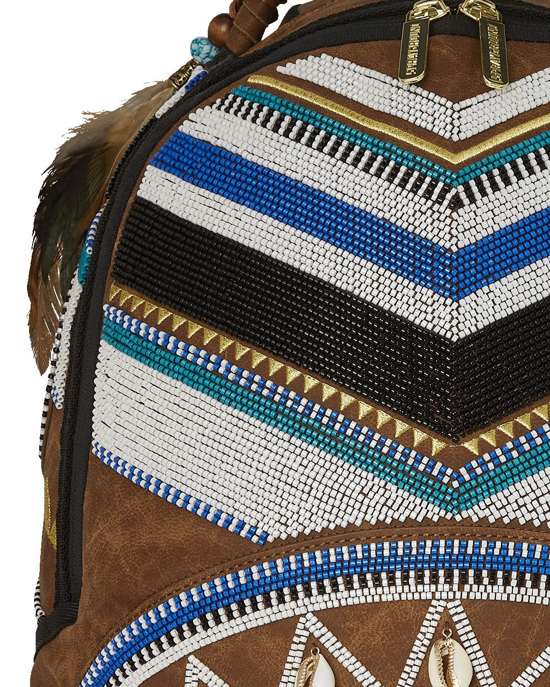 THE MET KUBA KINGDOM HEADDRESS BACKPACK