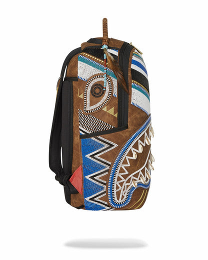 THE MET KUBA KINGDOM HEADDRESS BACKPACK