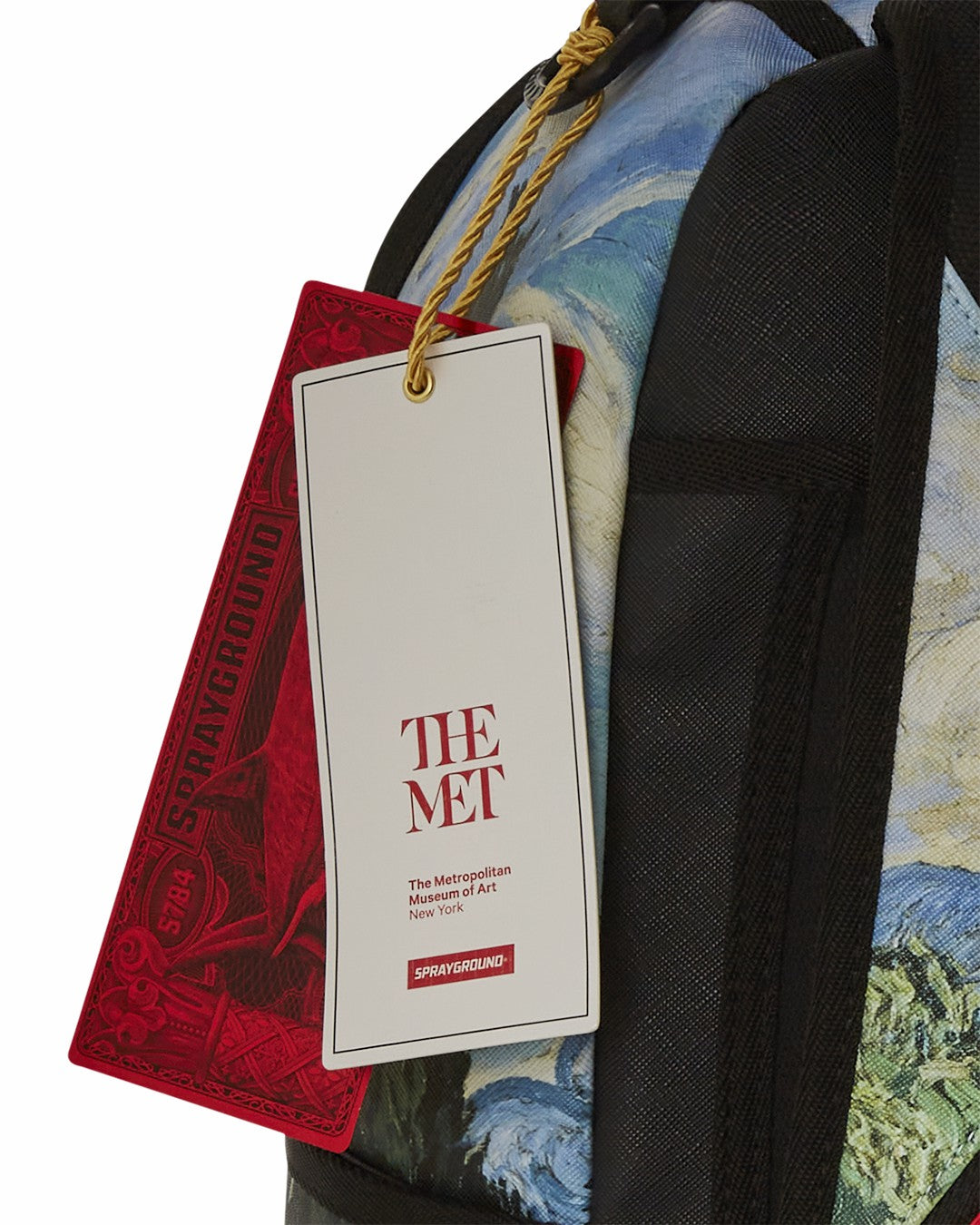THE MET VAN GOGH WHEAT FIELD WITH CYPRESSES BACKPACK