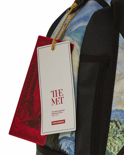 THE MET VAN GOGH WHEAT FIELD WITH CYPRESSES BACKPACK