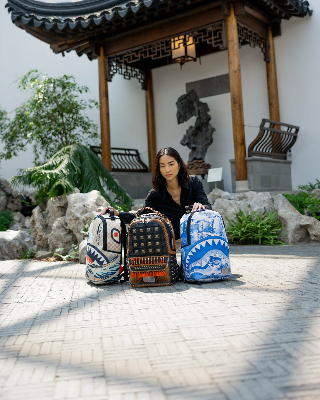 THE MET CHINESE LANDSCAPE BACKPACK